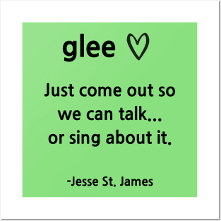 Glee/Jesse St. James Posters and Art